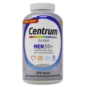 Centrum 善存 Silver 男士複合維他命 275 片, 1個, 275顆