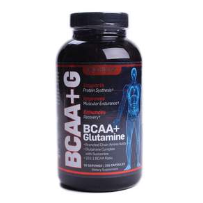 MYOGENIX BCAA + 谷氨酰胺膠囊, 250顆, 1罐