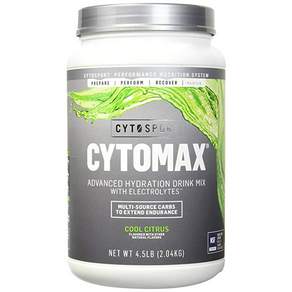 CYTOSPORT 無麩質水解電解質補充粉 柑橘口味, 1罐, 2.04kg