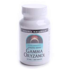 SOURCE NATURALS Gamma Oryzanol錠 30mg, 1入, 250顆