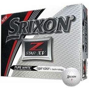 SRIXON Z Star XV高爾夫球, 12件, 純白