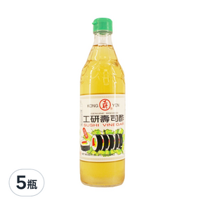 工研 壽司醋, 600ml, 5瓶