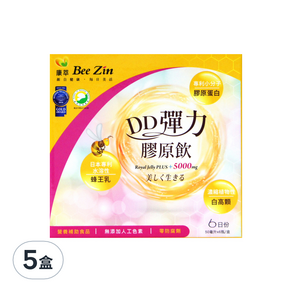 Bee Zin 康萃 美活DD彈力膠原飲 50ml, 6瓶, 5盒