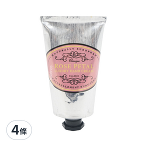 THE SOMERSET TOILETRY Co. NE護手霜, 玫瑰, 75ml, 4條