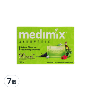 medimix 綠寶石皇室藥草浴 美肌皂 寶貝, 125g, 7個