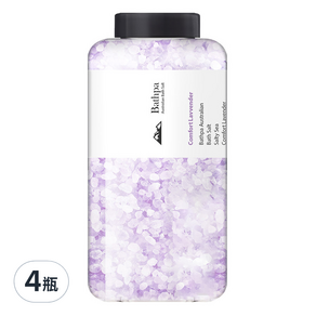 Bathpa 澳大利亞沐浴鹽 Comfort Lavender, 1.2kg, 4瓶