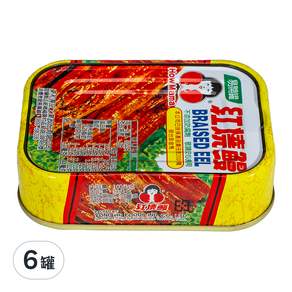 東和食品 HowMaMa 紅燒鰻罐頭, 100g, 6罐