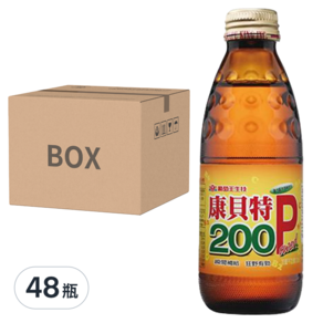 葡萄王 康貝特200P 能量飲料, 180ml, 48瓶