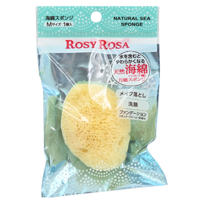 ROSY ROSA 天然洗顏兩用海綿 M, 1個