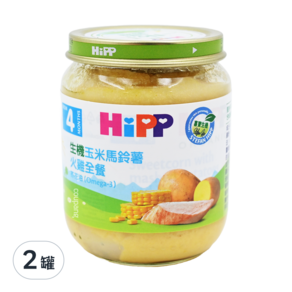 HiPP 喜寶 玉米馬鈴薯火雞全餐 4個月以上, 2罐