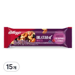 Kellogg's 家樂氏 能量棒K 莓果堅果口味, 30g, 15個