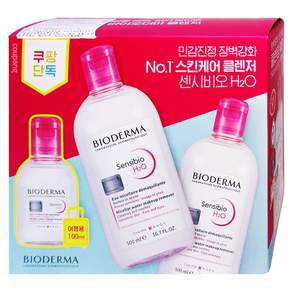 BIODERMA 舒敏高效潔膚卸妝水 500ml x 2瓶 + 100ml, 1組