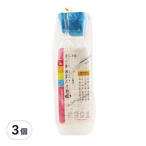 KEYWAY 三井密封冷水瓶 83*83*240mm, 藍色, 1L, 3個