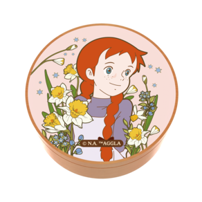 BELLE AMANT Red Hair Anne Art Nouveau Design Daffodil Car Air Freshener White Rose Original Product, 1個, 水仙花款 White Rose