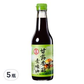 金蘭 甘露香菇素蠔油, 500ml, 5瓶