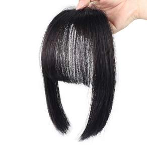 High Uni Hime Cut Bangs 假髮, 棕黑色, 1入