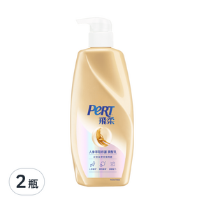 PeRT 飛柔 人參萃取 修護潤髮乳, 750g, 2瓶