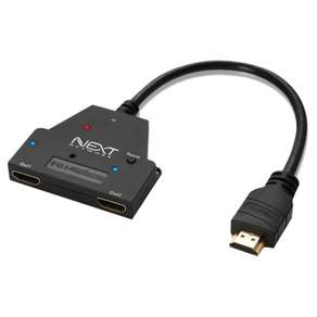 NEXT EZNET 無處不在的 HDMI 1 對 2 監視器分配器 -0102SPC, 單品