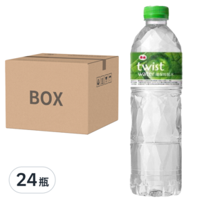 泰山 twist water 環保包裝水, 600ml, 24瓶