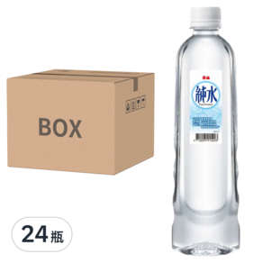 泰山 純水, 600ml, 24瓶