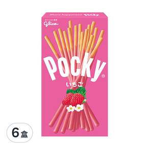 glico 格力高 Pocky 百奇 草莓棒, 40g, 6盒