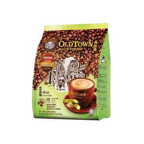 OLDTOWN WHITE COFFEE 舊街場白咖啡 3合1天然蔗糖白咖啡, 36g, 15入, 1袋