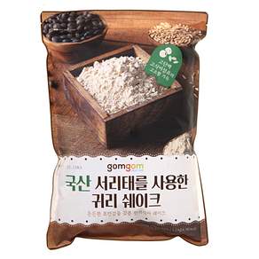 使用國產 Seoritae 製作的 Gomgom 燕麥奶昔, 1.2kg, 1個