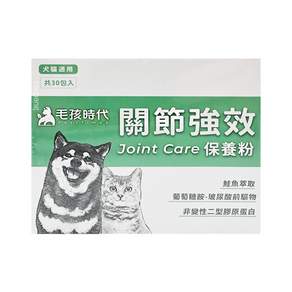 PetsTimes 毛孩時代 關節強效保健粉 犬貓適用, 2g, 30包, 1盒