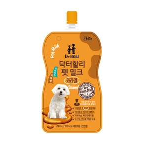 Dr.HoLI 活力博士 全齡犬 寵物奶, 焦糖, 200ml, 10包