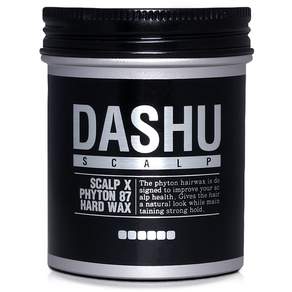 DASHU 男士水洗定型式髮蠟 消光蓬鬆黑款, 100g, 1罐