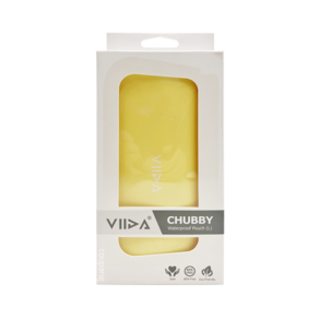 VIIDA Chubby 防水收納袋 L 75g, 黃色, 1個
