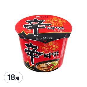 Nongshim 農心 韓國境內版 大碗裝辛拉麵, 18個