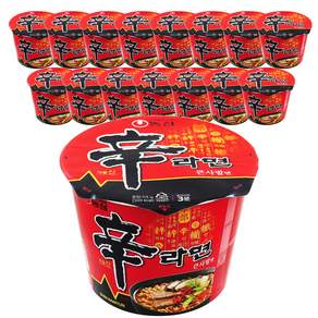 Nongshim 農心 韓國境內版 大碗裝辛拉麵, 16入