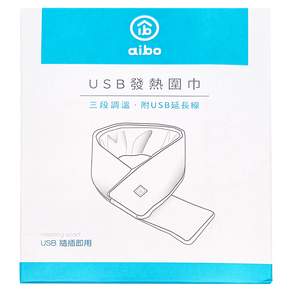 aibo 花呢格紋 USB發熱圍巾 三檔調溫 附USB延長線, USB-21N3, 粉紅色