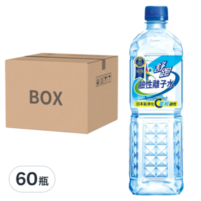 舒跑 鹼性離子水, 850ml, 60瓶