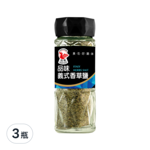 飛馬 品味義式香草鹽, 40g, 3瓶