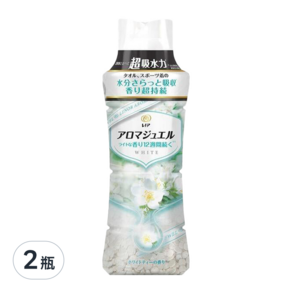 Lenor 蘭諾 衣物芳香豆/香香豆 白花茶香 淺藍, 470ml, 2瓶