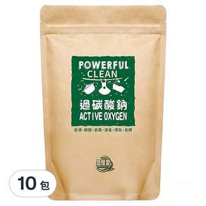 加倍潔 過碳酸鈉去污粉, 600g, 10包