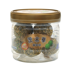 Catfeet 貓草球 5入裝, 1罐