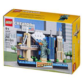 LEGO 樂高 創意百變3合1系列紐約明信片 40519, 混色