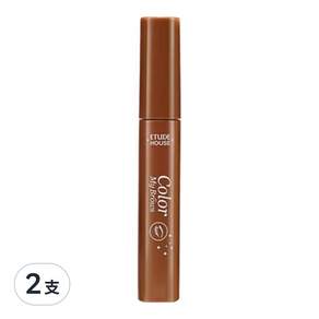 ETUDE 眉飛色舞染眉膏 超值版, 04  Natural Brown, 2支