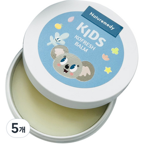 Natural Remedy Nose Fresh Balm 用於兒童鼻塞乾燥, 5個