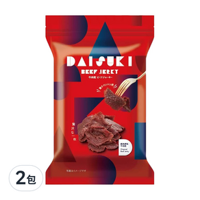 DAISUKI 台意思吉 經典原味牛肉乾 家庭號, 210g, 2包