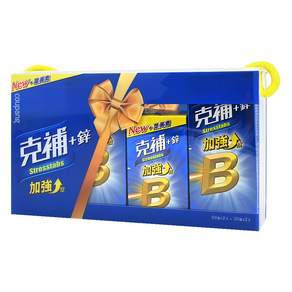 克補 B群+鋅加強錠 禮盒, 180錠, 1盒