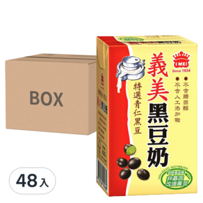 義美 黑豆奶, 250ml, 48入