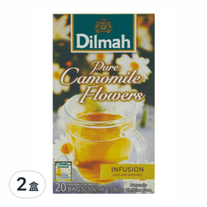 Dilmah 帝瑪 洋甘菊茶, 1.5g, 20入, 2盒