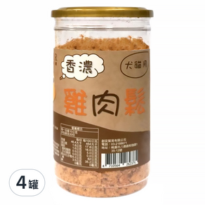 PARMIR 帕米爾 香濃雞肉鬆 犬貓用, 雞肉, 200g, 4罐