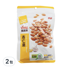 ViVa 萬歲牌 杏仁果, 100g, 2包