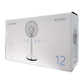 Kinyo 12吋直立循環立扇 34 x 31 x 69cm 2.75kg, ACF-2135