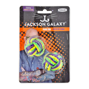 JACKSON GALAXY 管教惡貓傑克森 傑克森系列 貓咪繩球 2顆, DK-31103, 1組